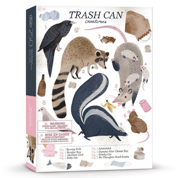 Fred 250pc Puzzle - Trash Can Creatures