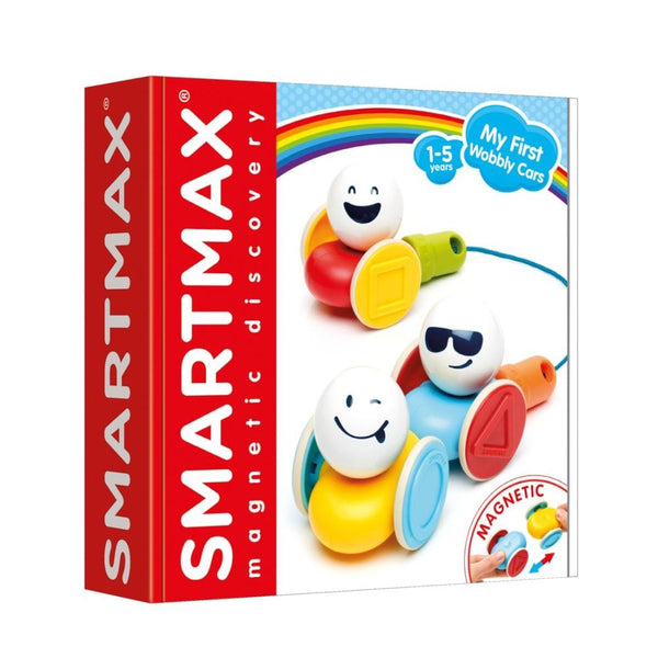 SmartMax Magnetic Discovery Toy - My First Wobbly Cars
