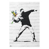 Pyramid America Poster - Banksy: Flower Bomber