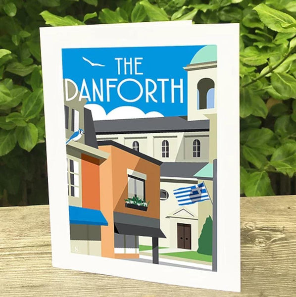 Toronto Greeting Card - The Danforth