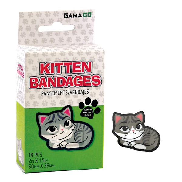 GAMAGO Adhesive Bandages 18pk - Kitten