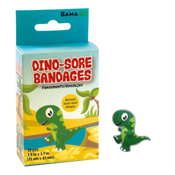 GAMAGO Adhesive Bandages 18pk - Dino-Sore