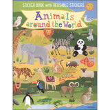 Round World Jr. Sticker Book - Animal Around the World