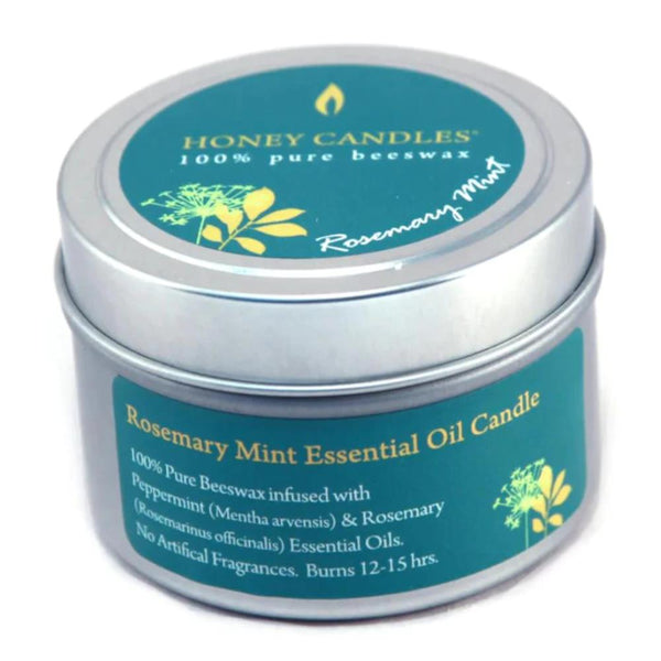 Honey Candles Naturally Scented Candle - Rosemary Mint