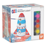 MindWare Paint Your Own Porcelain Light - Rocket
