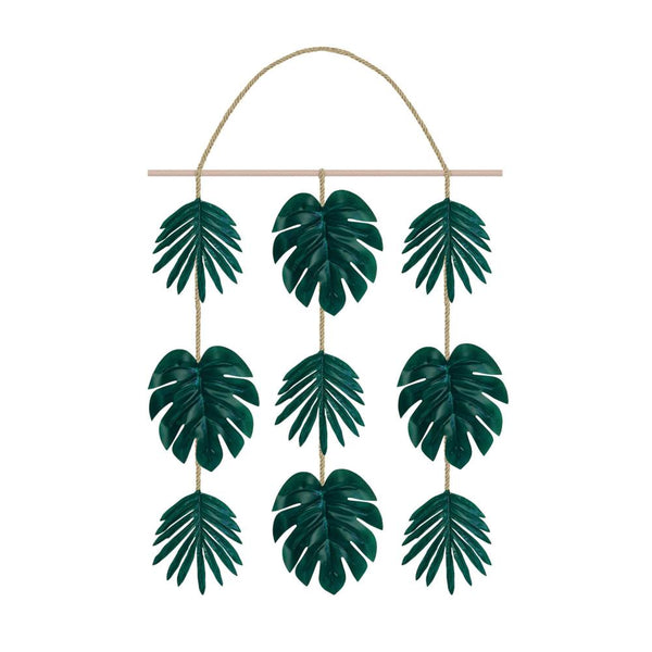 Amscan Faux Palm Leaf Hanging Decor