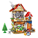 LOZ Mini Block Kit - Little Red Riding Hood Forest Cabin