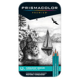 Prismacolor Premier Turquoise Graphite Sketching Pencil Set 12pk