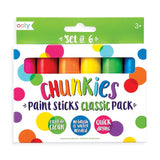 Ooly Chunkies Paint Sticks Classic Pack 6pk