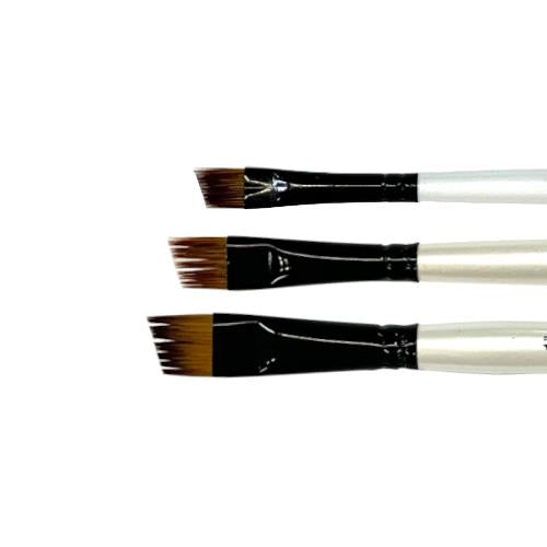 Simply Simmons Brushes - Short Handle Synthetic Angle Comb