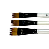 Simply Simmons Brushes - Short Handled Synthetic Flat Comb