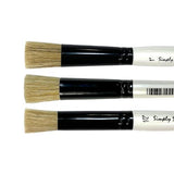 Simply Simmons Brushes - Short Handled Bristle Stencil