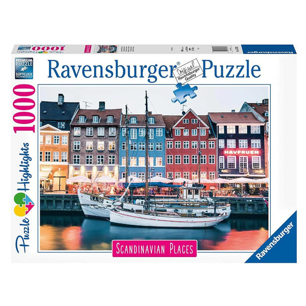 Ravensburger Puzzle 1000pc - Copenhagen, Denmark