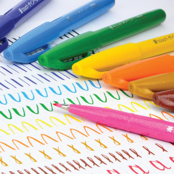 Pentel Arts Colour Brush Sign Pens