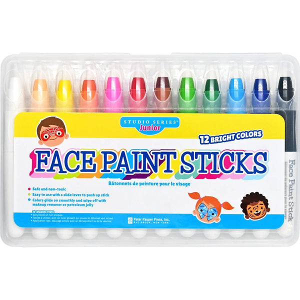 Peter Pauper Press Face Paint Sticks 12pk