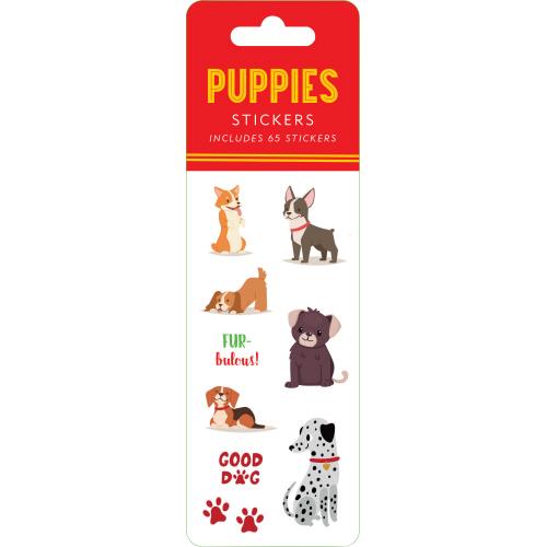 Peter Pauper Press Sticker Sheets - Puppies