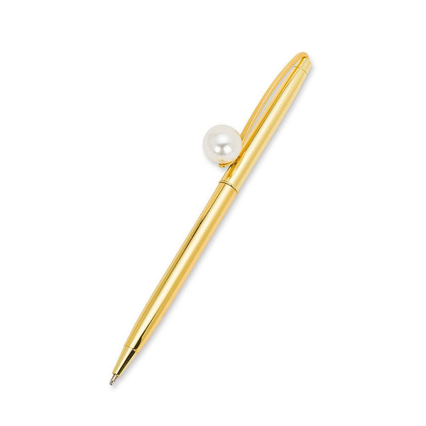 Abbott Pen Pearl Accented Gold