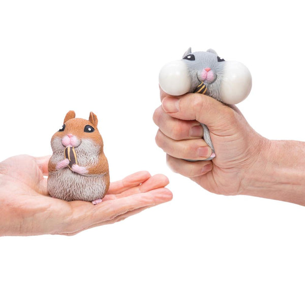 Schylling Chonky Cheeks Hamsters Stress Toy