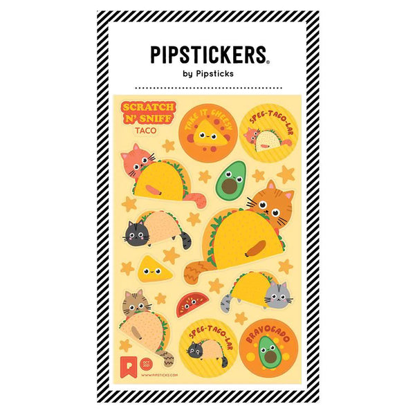 Pipsticks PipStickers Set - Take It Cheesy Scratch 'N Sniff