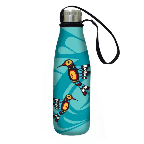 Oscardo Water Bottle & Sleeve - Francis Dick: Hummingbird
