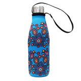 Oscardo Water Bottle & Sleeve - Norval Morrisseau: Flowers and Birds