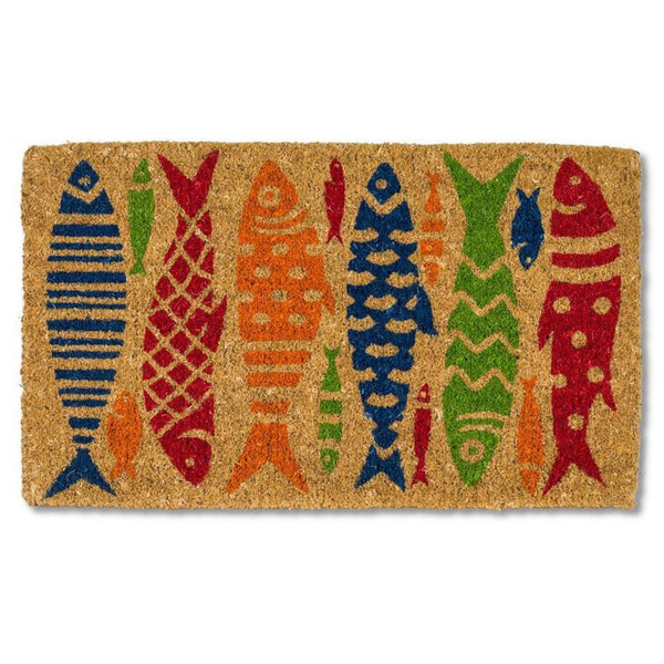 Abbott Doormat Colourful Fish (Í)