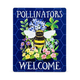 Abbott Metal Sign - Pollinators Welcome