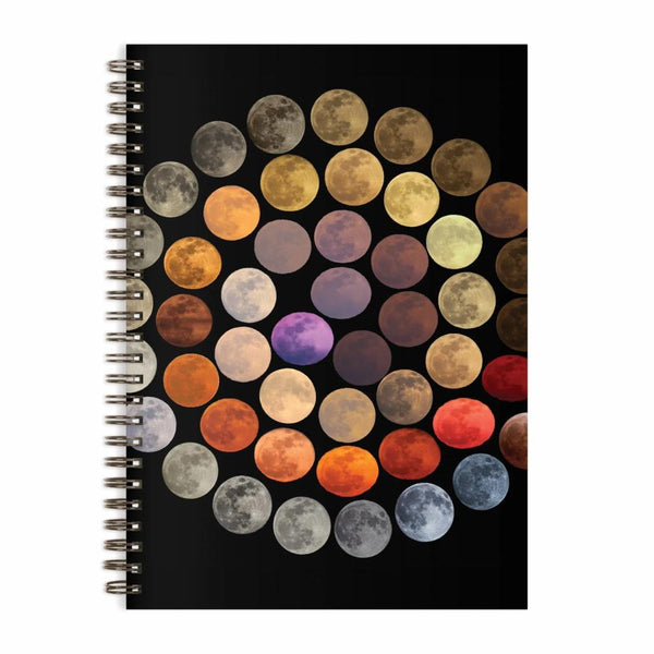 Galison Wire-O Journal - Colors of the Moon