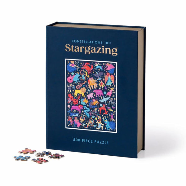 Galison 500pc Book Puzzle - Constellations 101: Stargazing