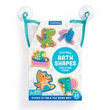 Mudpuppy Stickable Foam Bath Shapes - Rub-a-Dub Dinos