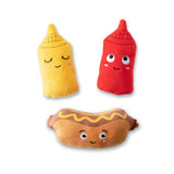 Fringe Studio Plush Dog Toy 3pk - Let's Be Frank
