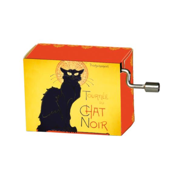 Fridolin Music Box - French Can Can, Chat Noir