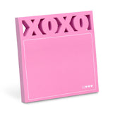 Knock Knock Diecut Sticky Notes - XOXO