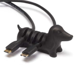 Thinking Gifts KordKeeper Cable Organiser - Black Dog