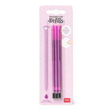 Legami Erasable Gen Pen Refills 3pk Purple