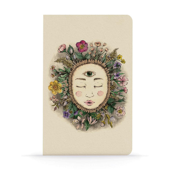Denik Classic Layflat Notebook, Lined - Earth Goddess