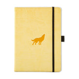 Dingbats Wildlife Cream Wolf Vegan Notebook A5+ Lined