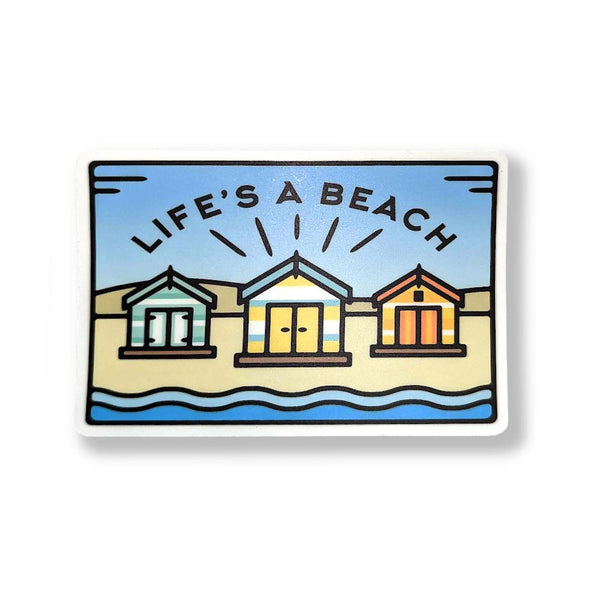 Stickers Northwest Vinyl Sticker - Life's A Beach