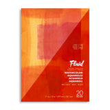 Fluid Cold Pressed Watercolour Pad 11"x15" 140lb