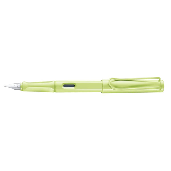 Lamy Limited Edition Safari Fountain Pen, Fine Nib, Spring Green