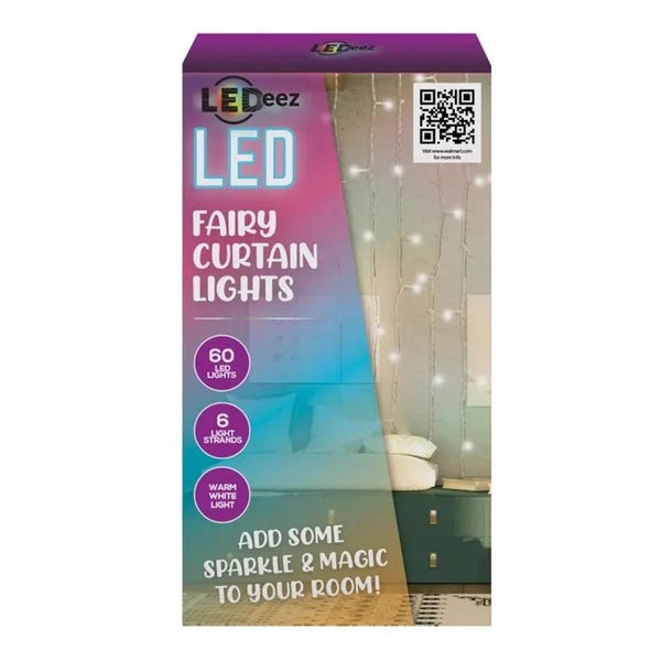 LEDeez Multicolour LED Fairy Curtain Lights