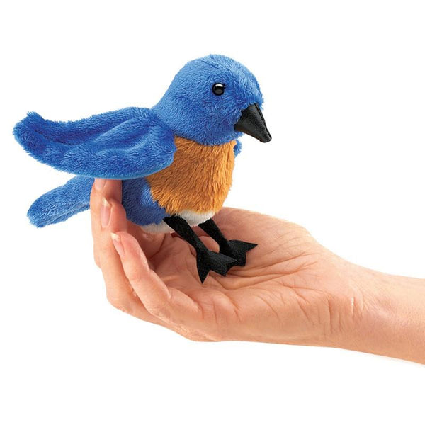 Folkmanis Finger Puppet - Blue Bird