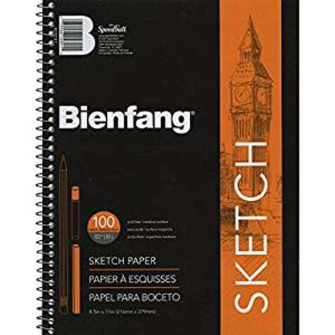 Bienfang Sketchbook Coilbound 8.5"x11"