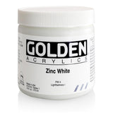 Midoco.ca: Golden Heavy Body Acrylic Paint 16oz Zinc White