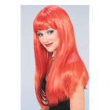 Rubies Glamour Wig - Long Red