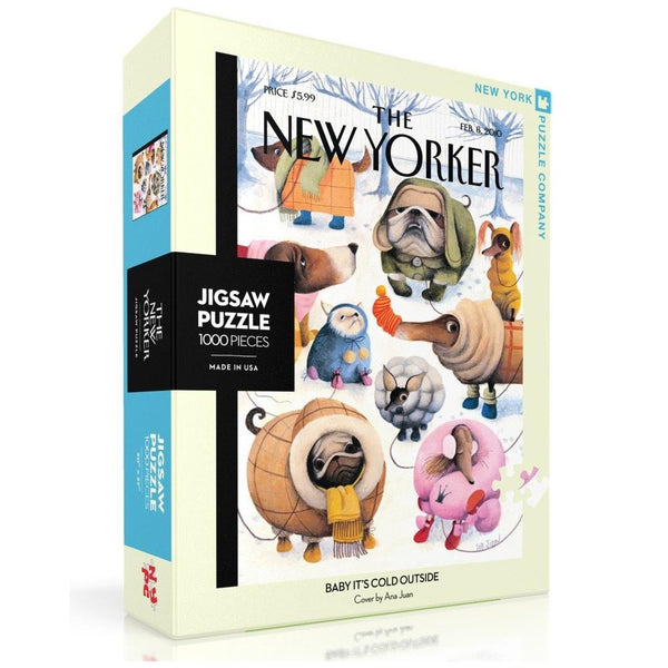 New York Puzzle 1000pc Baby It's Cold Outside