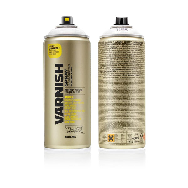 Montana VARNISH 400mL Tech Spray - Clear Gloss