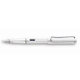 Lamy Safari Fountain Pen, Medium Nib - Gloss White