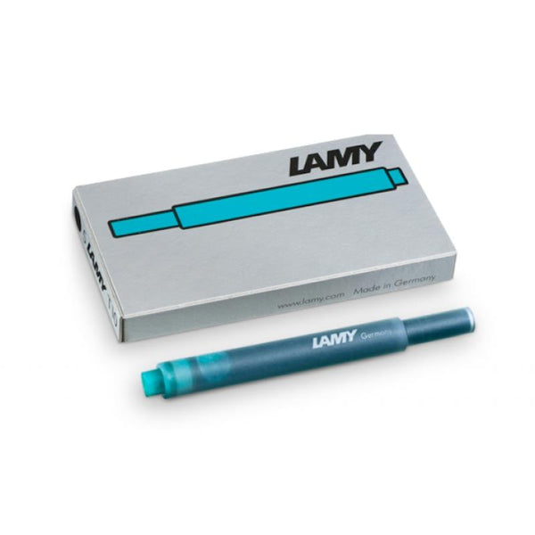 Lamy Ink Cartridge 5pk - Turquoise