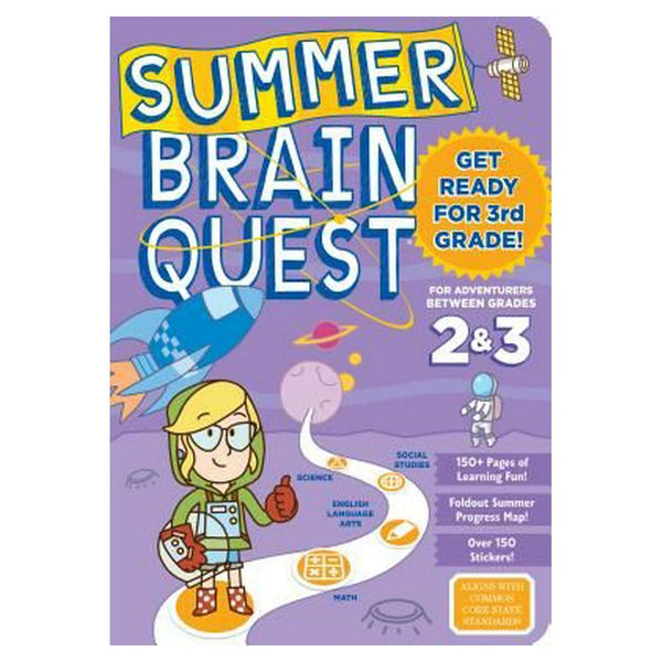Brain Quest Get Ready For Grade 3 Summer Workbook